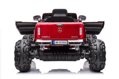 Elektrické auto Mercedes DK MT950 4x4 lakované červené