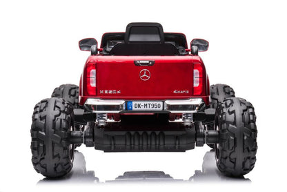 Elektrické auto Mercedes DK MT950 4x4 lakované červené