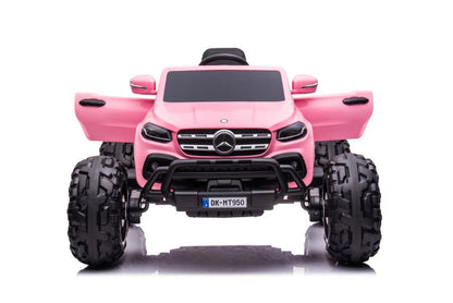 Elektrické auto Mercedes DK MT950 4x4 na akumulátor světle růžové
