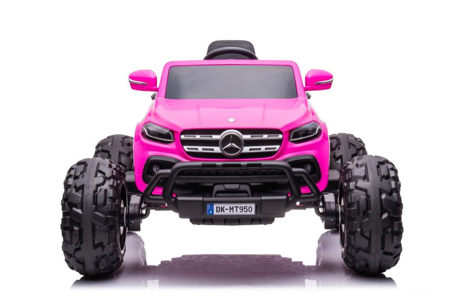 Elektrické auto Mercedes DK MT950 pro děti – růžové Barbie