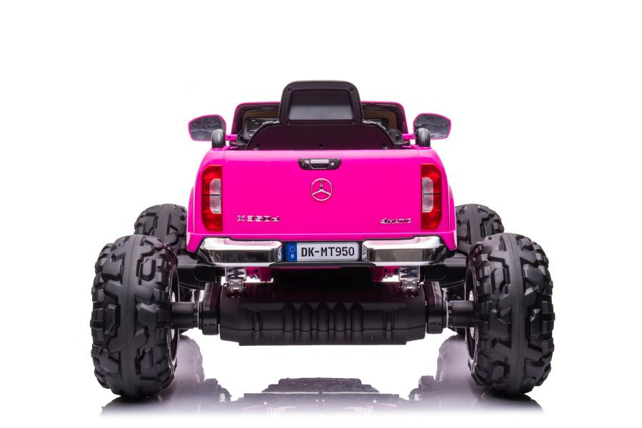 Elektrické auto Mercedes DK MT950 pro děti – růžové Barbie