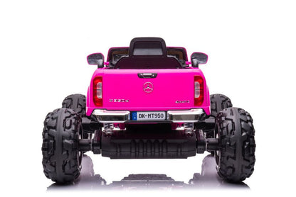 Elektrické auto Mercedes DK MT950 pro děti – růžové Barbie