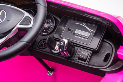 Elektrické auto Mercedes DK MT950 pro děti – růžové Barbie