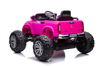 Elektrické auto Mercedes DK MT950 pro děti – růžové Barbie