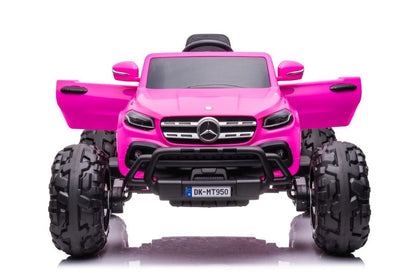 Elektrické auto Mercedes DK MT950 pro děti – růžové Barbie