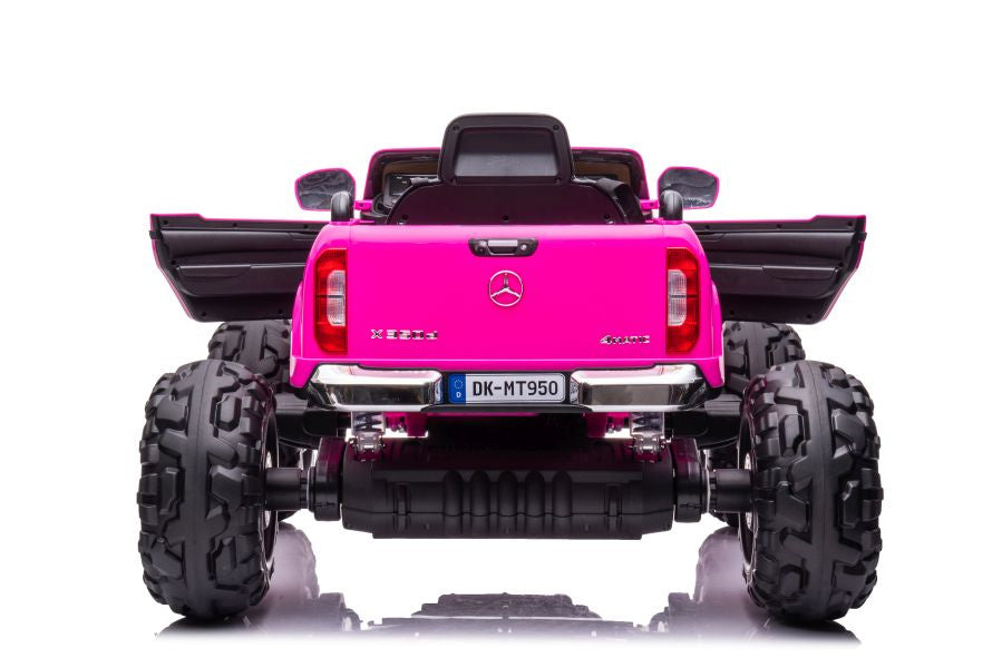 Elektrické auto Mercedes DK MT950 pro děti – růžové Barbie
