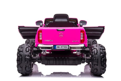 Elektrické auto Mercedes DK MT950 pro děti – růžové Barbie