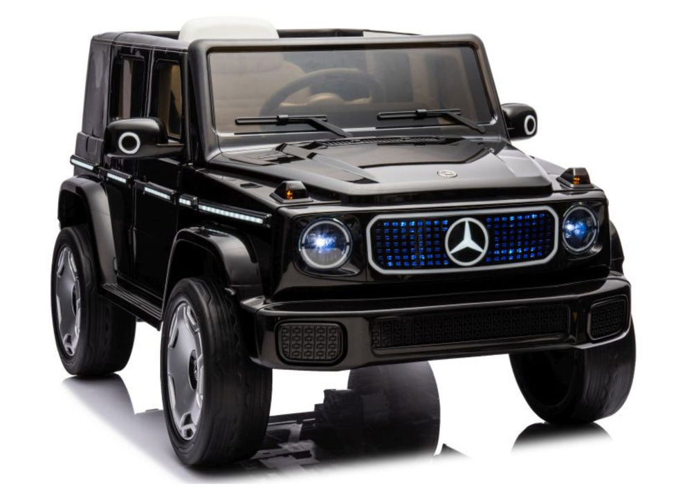Elektrické auto Mercedes EQG 4x4 s dálkovým ovládáním – černé