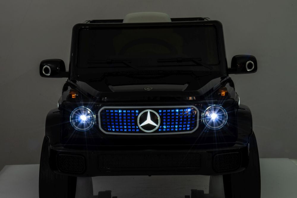 Elektrické auto Mercedes EQG 4x4 s dálkovým ovládáním – černé