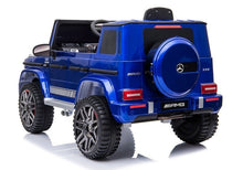 Elektrické auto Mercedes G63 AMG – na akumulátor | modré