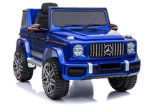 Elektrické auto Mercedes G63 AMG – na akumulátor | modré