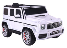 Elektrické auto Mercedes G63 na akumulátor bílé – S306-1