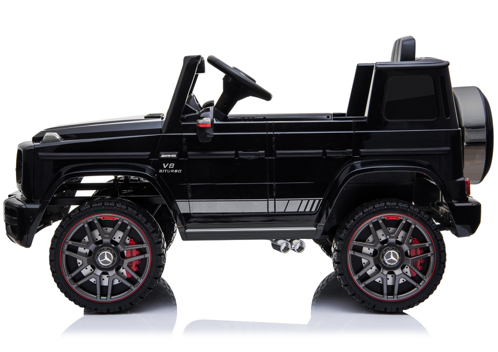 Elektrické auto Mercedes G63 – s akumulátorem | černé