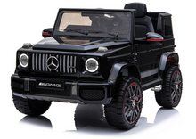 Elektrické auto Mercedes G63 – s akumulátorem | černé