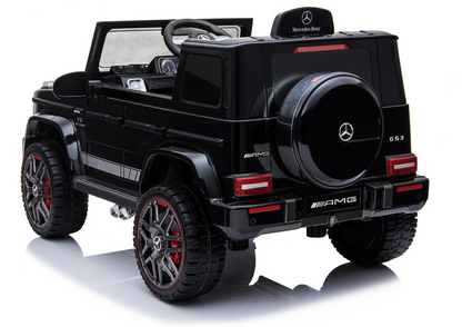 Elektrické auto Mercedes G63 – s akumulátorem | černé