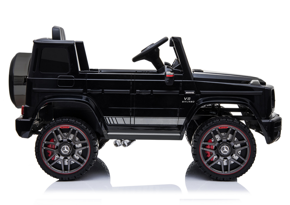 Elektrické auto Mercedes G63 – s akumulátorem | černé