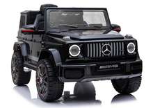 Elektrické auto Mercedes G63 – s akumulátorem | černé