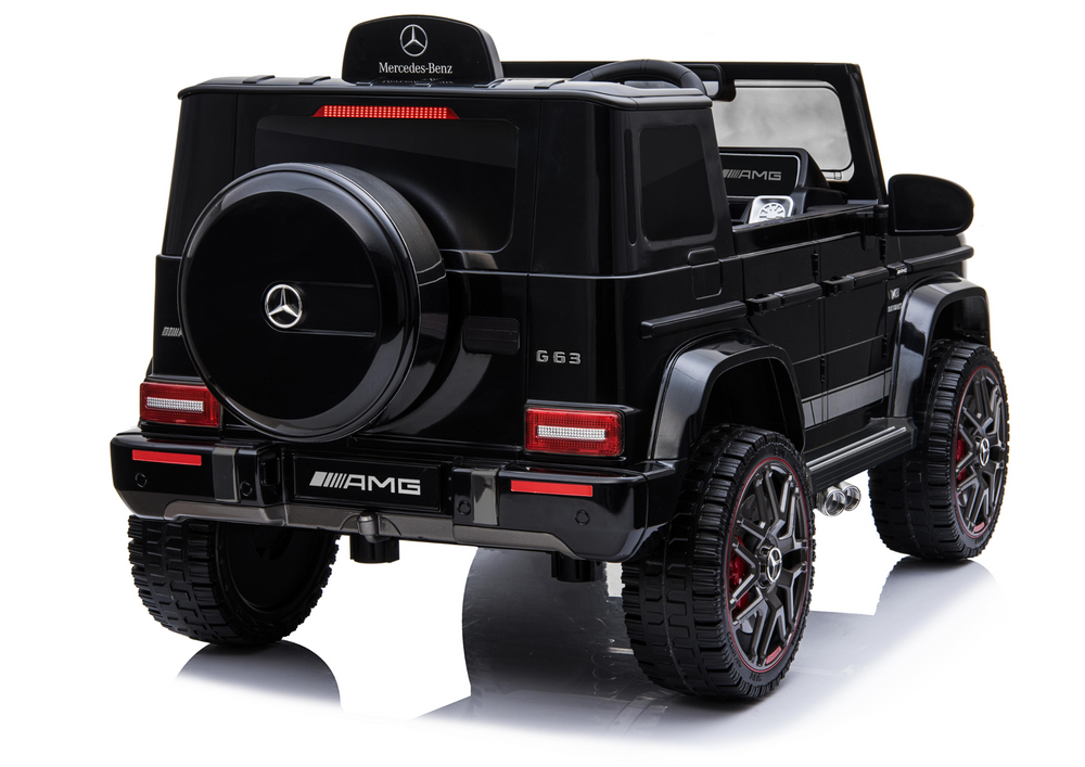 Elektrické auto Mercedes G63 – s akumulátorem | černé