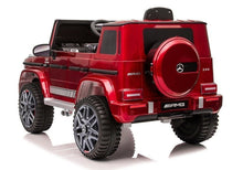 Elektrické auto Mercedes G63 – s dálkovým ovládáním | červené