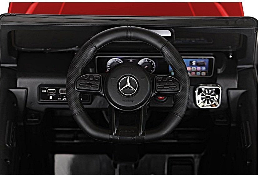 Elektrické auto Mercedes G63 – s dálkovým ovládáním | červené