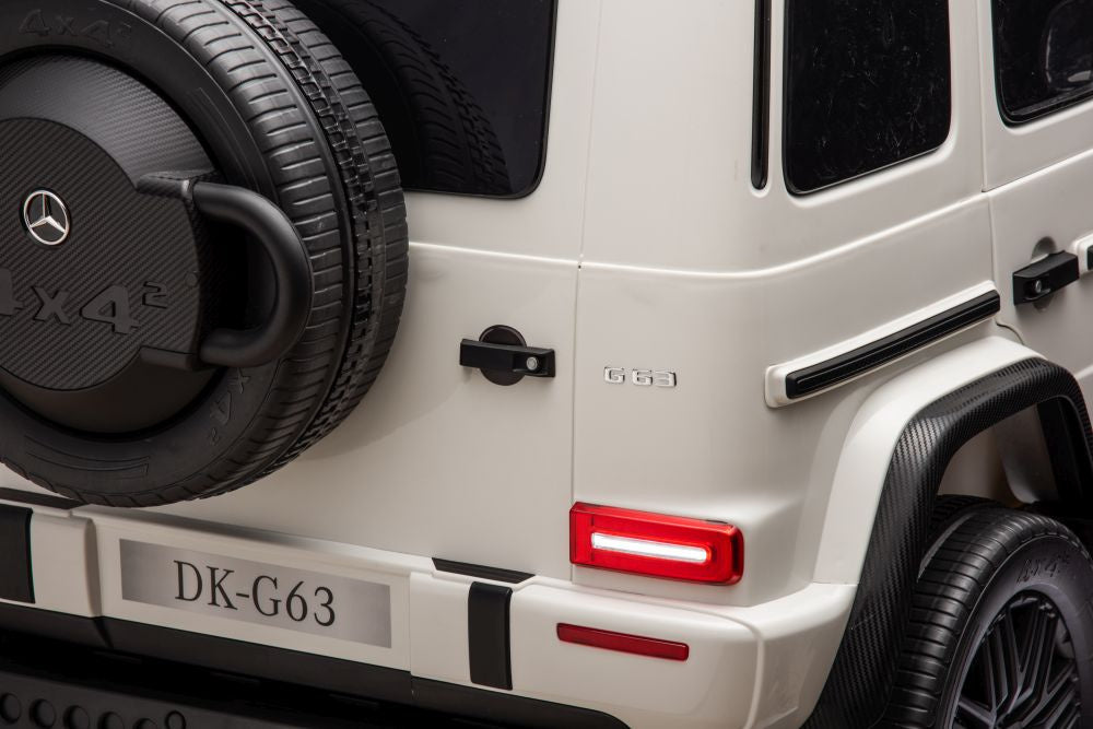 Elektrické auto Mercedes G63 XXL 4x4 bílé