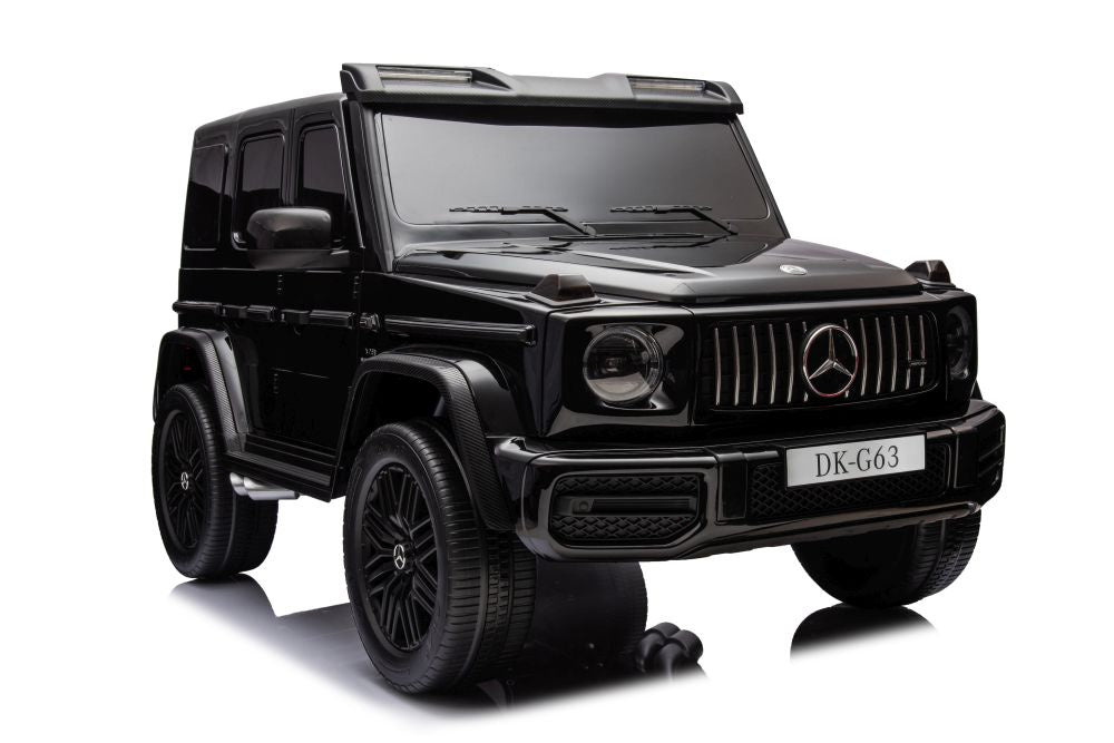 Elektrické auto Mercedes G63 XXL černé 24V – dětské vozidlo