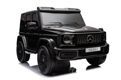 Elektrické auto Mercedes G63 XXL černé 24V – dětské vozidlo