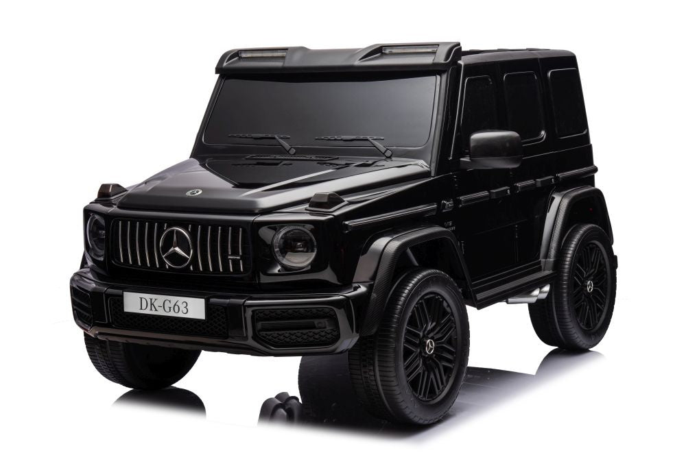 Elektrické auto Mercedes G63 XXL černé 24V – dětské vozidlo