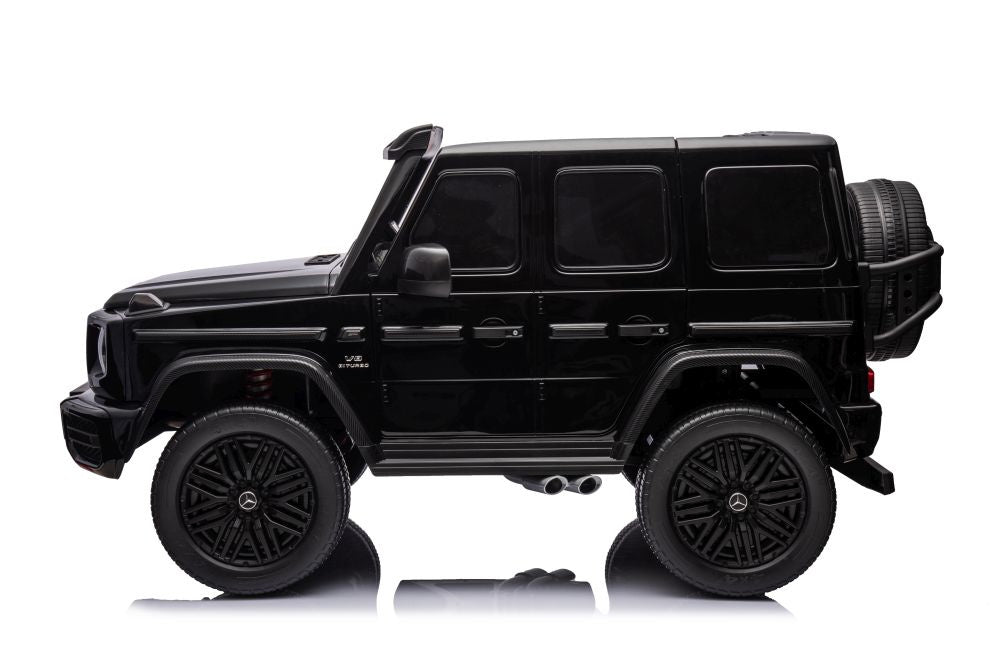 Elektrické auto Mercedes G63 XXL černé 24V – dětské vozidlo