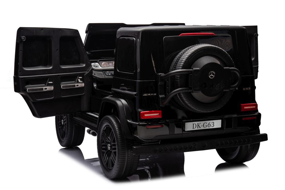 Elektrické auto Mercedes G63 XXL černé 24V – dětské vozidlo