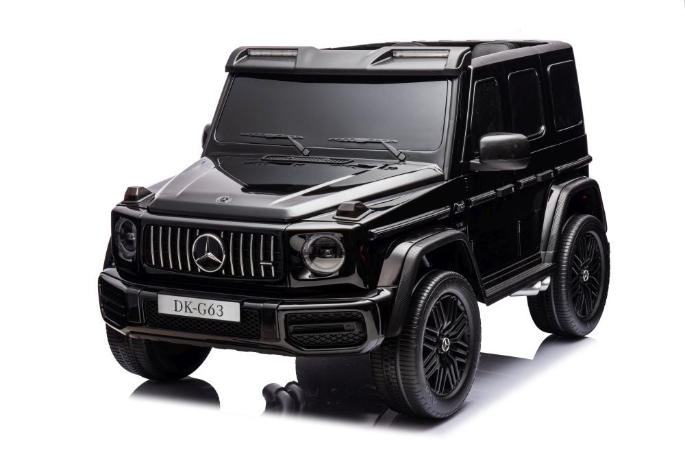 Elektrické auto Mercedes G63 XXL černé 24V – dětské vozidlo