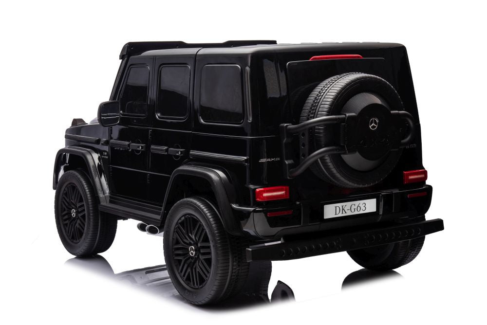 Elektrické auto Mercedes G63 XXL černé 24V – dětské vozidlo