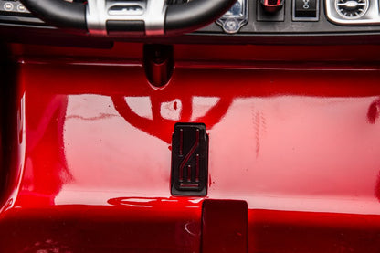Elektrické auto Mercedes G63 XXL červené 24V pro děti