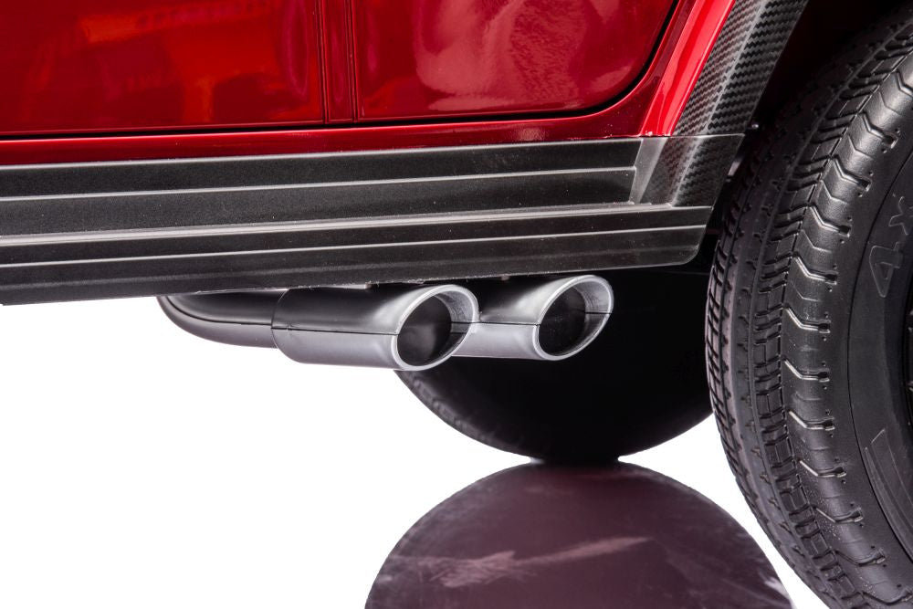 Elektrické auto Mercedes G63 XXL červené 24V pro děti