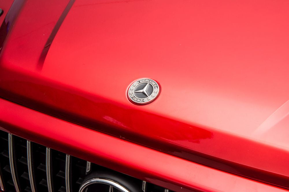 Elektrické auto Mercedes G63 XXL červené 24V pro děti