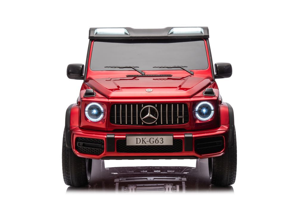 Elektrické auto Mercedes G63 XXL červené 24V pro děti