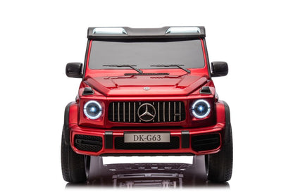 Elektrické auto Mercedes G63 XXL červené 24V pro děti