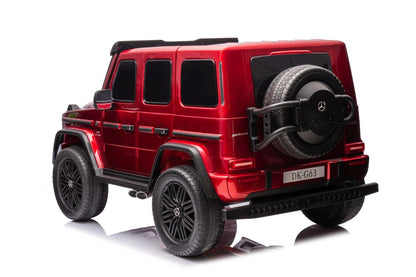 Elektrické auto Mercedes G63 XXL červené 24V pro děti