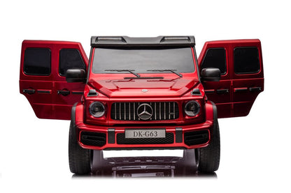 Elektrické auto Mercedes G63 XXL červené 24V pro děti