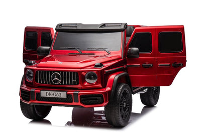 Elektrické auto Mercedes G63 XXL červené 24V pro děti