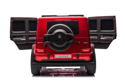 Elektrické auto Mercedes G63 XXL červené 24V pro děti