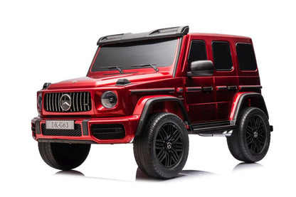Elektrické auto Mercedes G63 XXL červené 24V pro děti