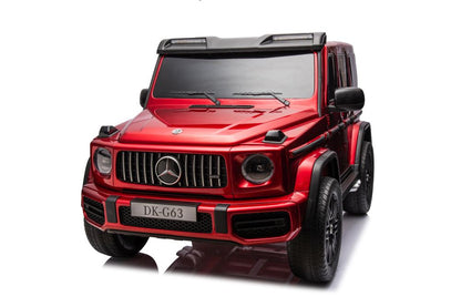 Elektrické auto Mercedes G63 XXL červené 24V pro děti