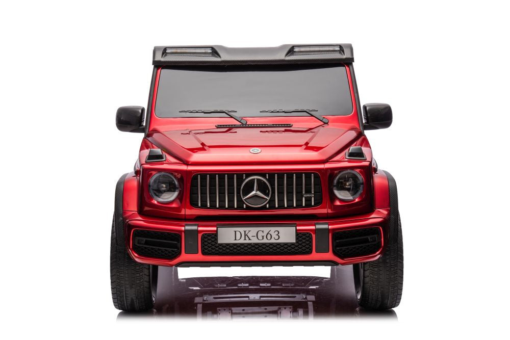 Elektrické auto Mercedes G63 XXL červené 24V pro děti