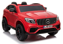 Elektrické auto Mercedes GLC 63S - červené lakované