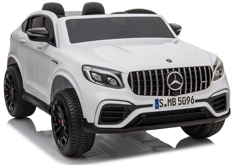 Elektrické auto Mercedes GLC 63S dvoumístné s dálkovým ovládáním bílé