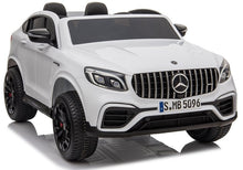 Elektrické auto Mercedes GLC 63S dvoumístné s dálkovým ovládáním bílé