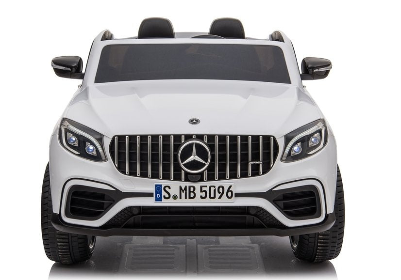 Elektrické auto Mercedes GLC 63S dvoumístné s dálkovým ovládáním bílé