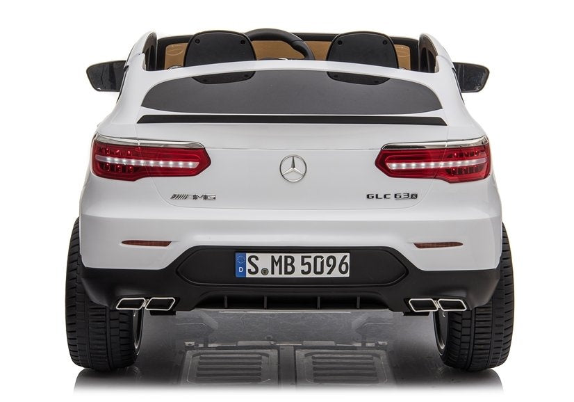 Elektrické auto Mercedes GLC 63S dvoumístné s dálkovým ovládáním bílé