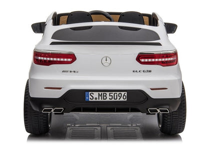 Elektrické auto Mercedes GLC 63S dvoumístné s dálkovým ovládáním bílé